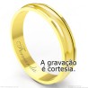 Aliança em Ouro 18k Bodas