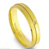 Aliança em Ouro 18k com Brilhante