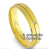 Aliança em Ouro 18k com Brilhante