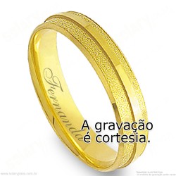 Aliança em Ouro 18k