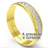 Aliança em Ouro 18k Bodas