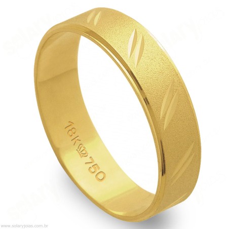 Aliança em Ouro 18k