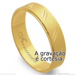 Aliança em Ouro 18k