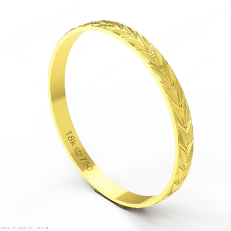 Aliança em Ouro 18k
