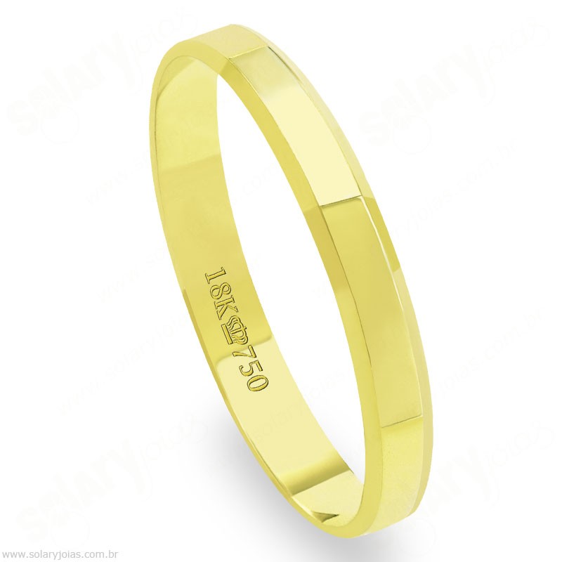 Aliança em Ouro 18k