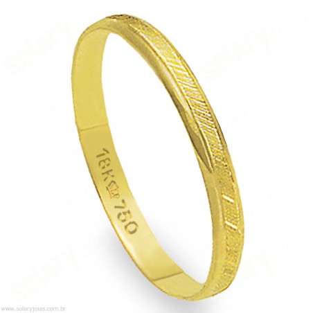 Aliança em Ouro 18k