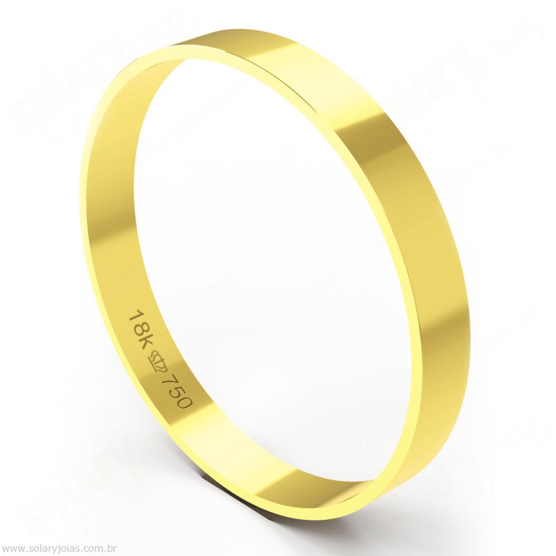 Aliança em Ouro 18k
