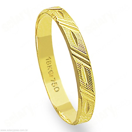 Aliança em Ouro 18k