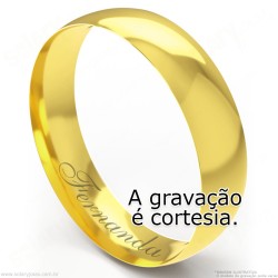 Aliança em Ouro 18k