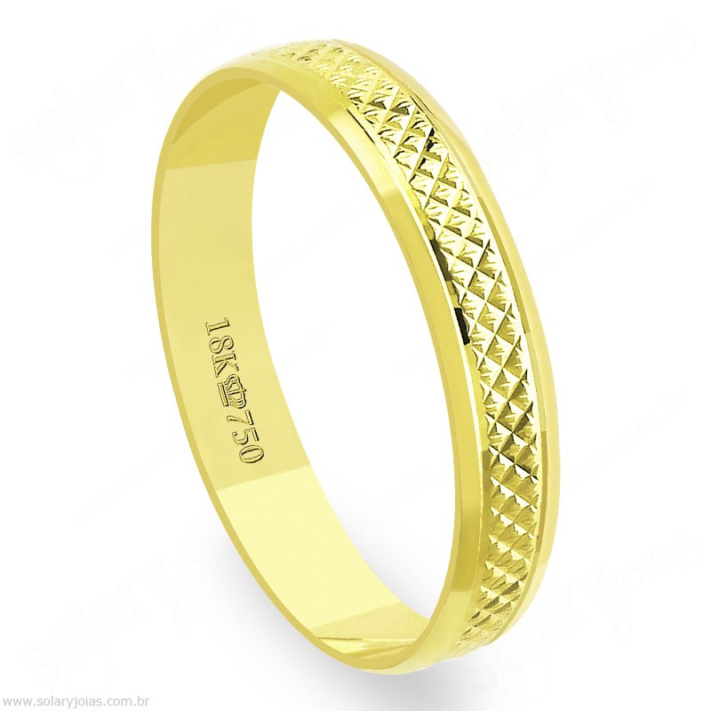 Aliança em Ouro 18k