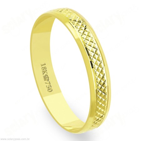 Aliança em Ouro 18k