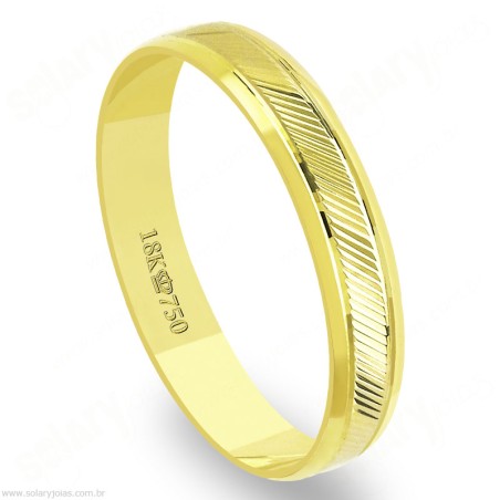 Aliança em Ouro 18k