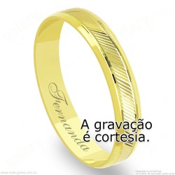 Aliança em Ouro 18k