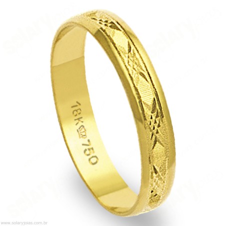 Aliança em Ouro 18k
