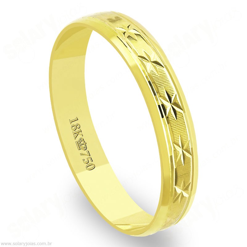 Aliança em Ouro 18k