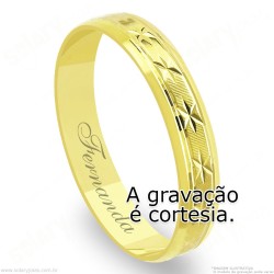 Aliança em Ouro 18k
