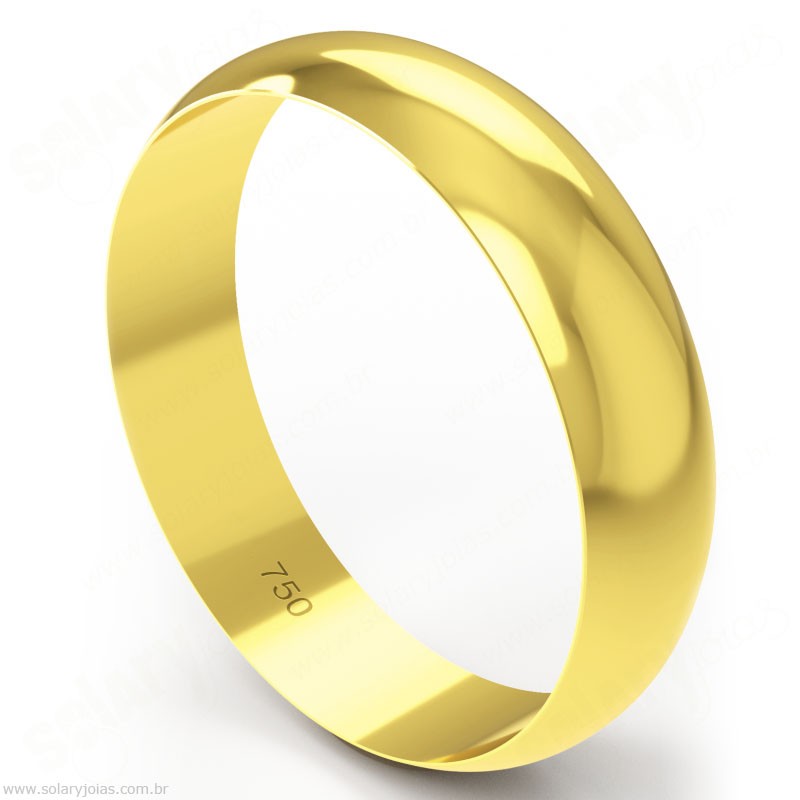 Aliança em Ouro 18k