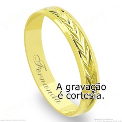 Aliança em Ouro 18k