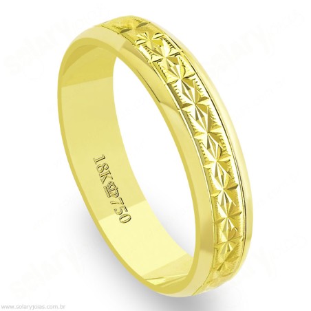 Aliança em Ouro 18k