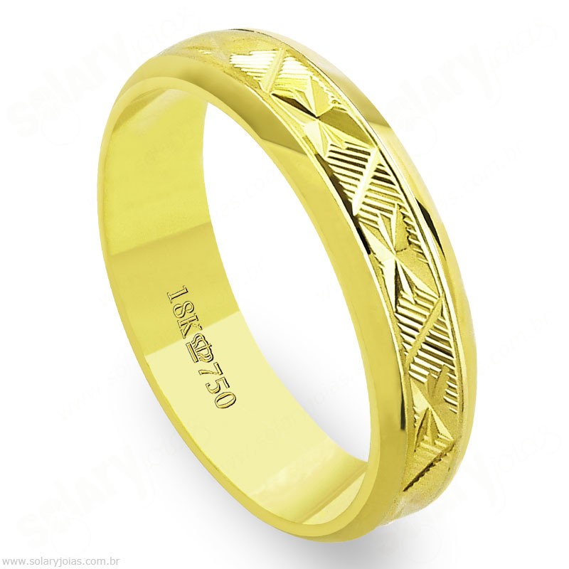 Aliança em Ouro 18k