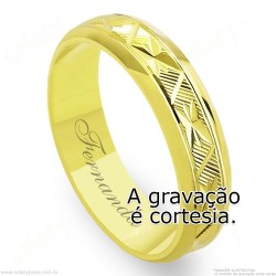 Aliança em Ouro 18k