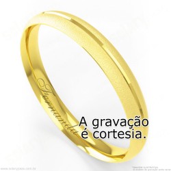 Aliança em Ouro 18k