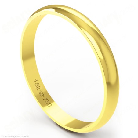 Aliança em Ouro 18k