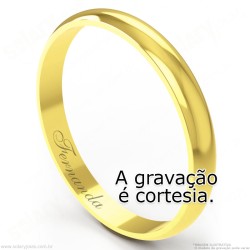Aliança em Ouro 18k