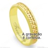 Aliança em Ouro 18k Bodas