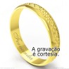 Aliança em Ouro 18k Bodas