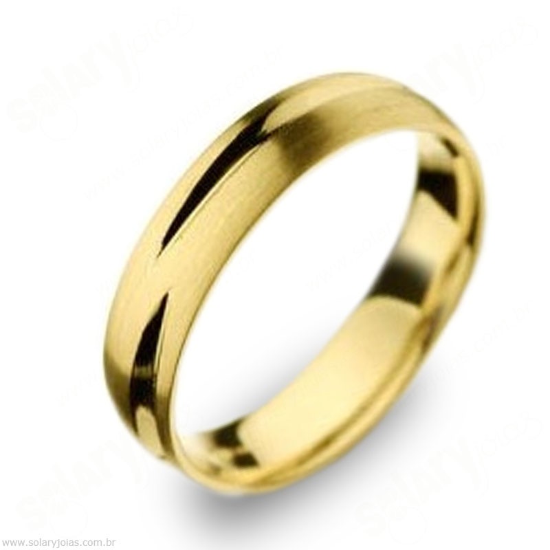 Aliança em Ouro 18k