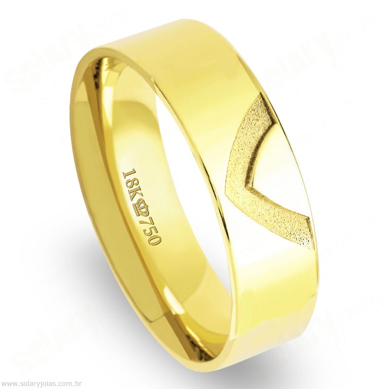 Aliança em Ouro 18k