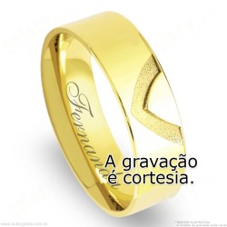 Aliança em Ouro 18k