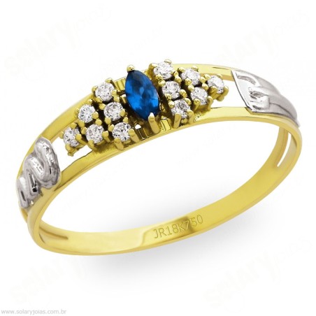 Anél de Formatura em Ouro Tradicional