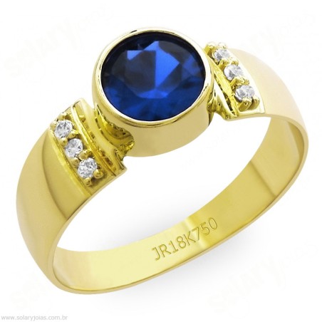 Anél de Formatura em Ouro Tradicional