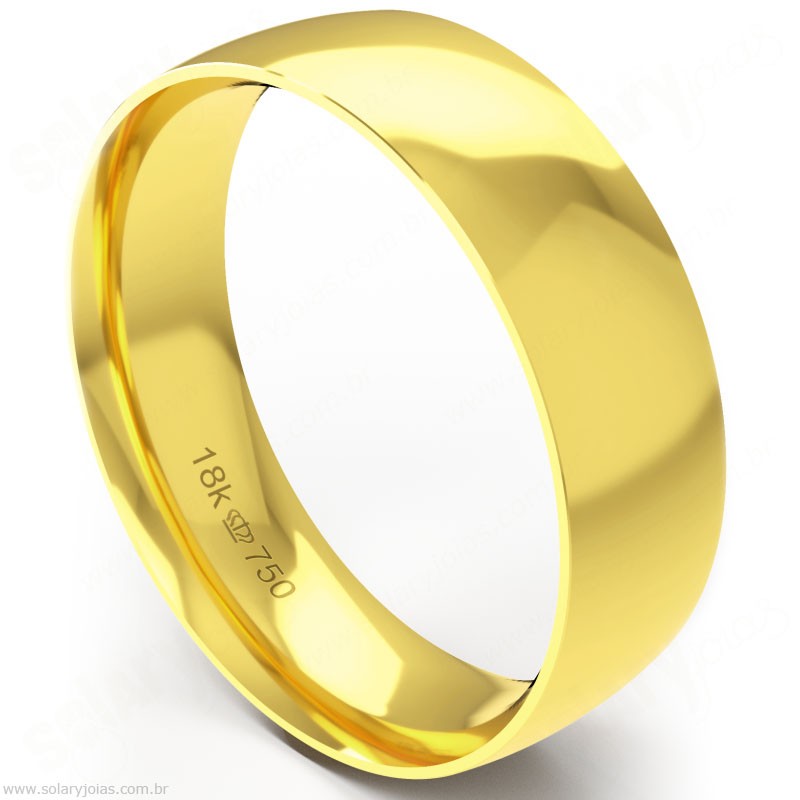Aliança em Ouro 18k
