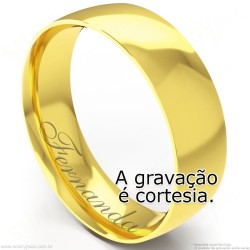 Aliança em Ouro 18k