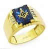 Anél Maçom em Ouro